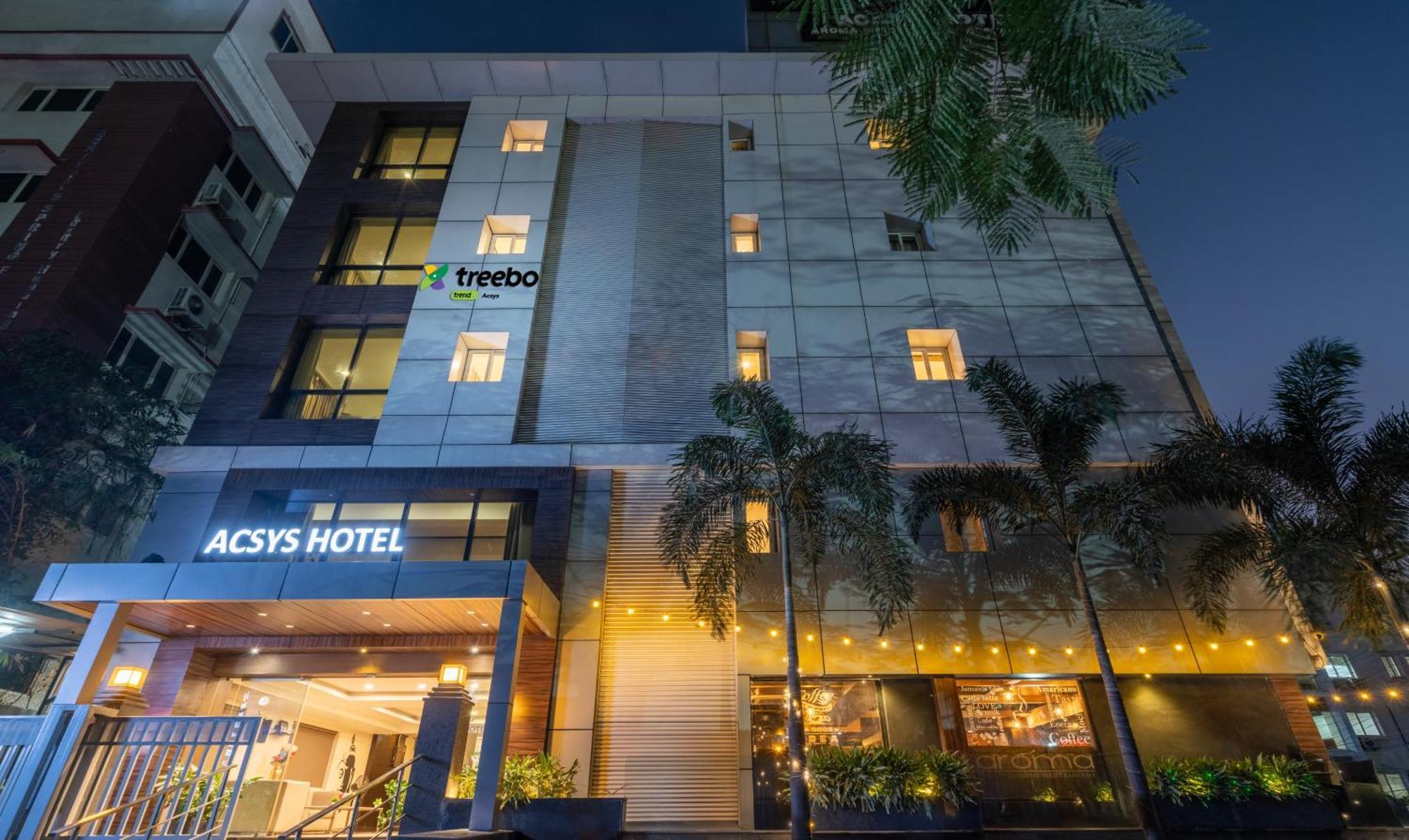 Hotel Treebo Acsys, Gachibowli Hyderabad Exterior foto